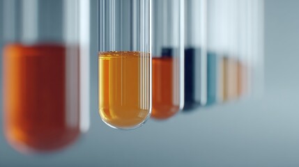 High-definition depiction of titration process with precise color change endpoint