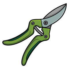 Gardening tool illustration isolated on white background vector artwork suitable for farming, home garden, horticulture, agriculture, or tool themed creative projects