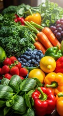 vegetables and fruits