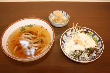 Udon, Salad, Aged Kimchi