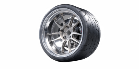 Car wheel isolated on a white background - 3d rendering wheel, car, isolated, rim, tyre, white, tire
