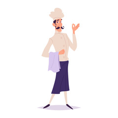Male Chef Showing 