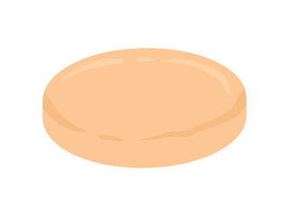 Kombucha Fermented Tea Scoby Illustration
