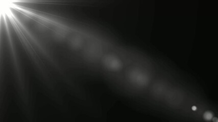 Loop optical lens flares light animation, Abstract optical lens flares light	 - Powered by Adobe