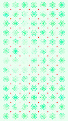 Cute Snowflake Pattern Design for Winter and Holiday Backgrounds