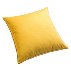 Yellow pillow png cushion png home decor png decorative pillow png soft cushion png bedroom decor png comfy pillow png transparent background image