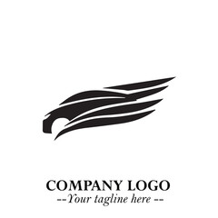 Car Running Fast Logo Symbol in Black on the White Background with Dynamic Speed Design