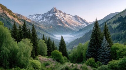 Obraz premium mount rainier national park california