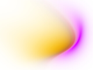 Soft flowing abstract curves of yellow and purple blend seamlessly into a bright white backdrop.