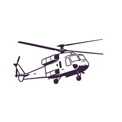 helicopter in flight