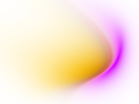 Soft flowing abstract curves of yellow and purple blend seamlessly into a bright white backdrop.
