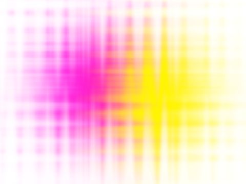 Vibrant pink and yellow abstract light pattern with wavy grid texture - Powered by Adobe