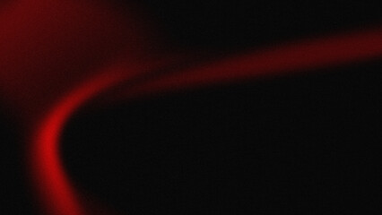 The luxurious abstract design features smooth, flowing curves in deep red and black with a subtle grain texture