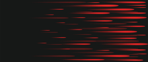 “Speed Line Background Illustration – Horizontal Red Gradient Motion Stripes on Black Canvas for Tech, Gaming & Futuristic Design”