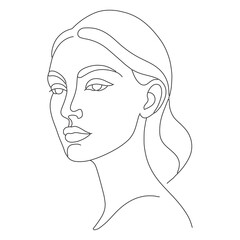 woman head silhouette