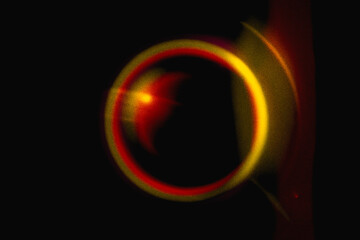 abstract Radiant circle Overlay, light leak overlay effect, blur, gradient,  PNG Overlay for modern abstract designs, trendy visuals, 