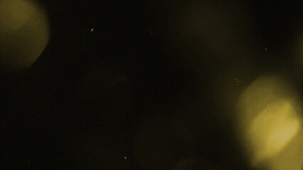 Golden Yellow Bokeh Overlay — Warm Abstract Glow and Soft Blur Texture for Modern Designs