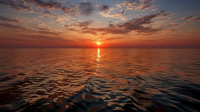 sunset beach beautifull