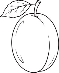 vector illustration of an pear