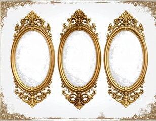 golden picture frame	