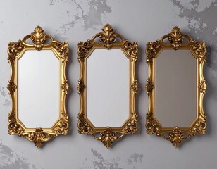 golden picture frame	