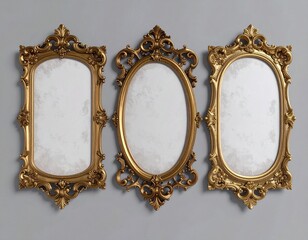 golden picture frame	