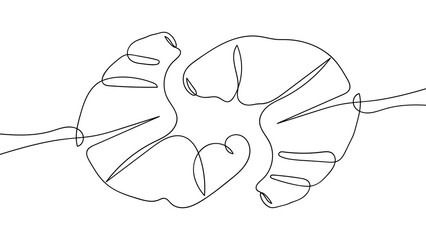vector illustration of a sketch of a fish