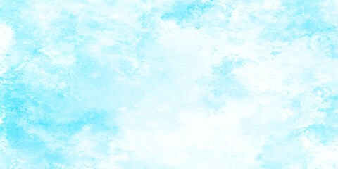 cloudy and shiny blurred grainy soft splashed texture, bright grunge sky light blue watercolor background, Light blue blurred grainy and cloudy sky with soft clouds.