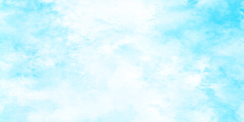 cloudy and shiny blurred grainy soft splashed texture, bright grunge sky light blue watercolor background, Light blue blurred grainy and cloudy sky with soft clouds.