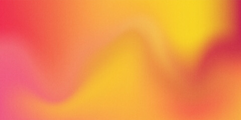abstract gradient red and yellow hot wave for wellcome summer banner or print vector illustration