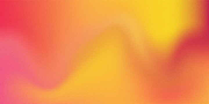 abstract gradient red and yellow hot wave for wellcome summer banner or print vector illustration