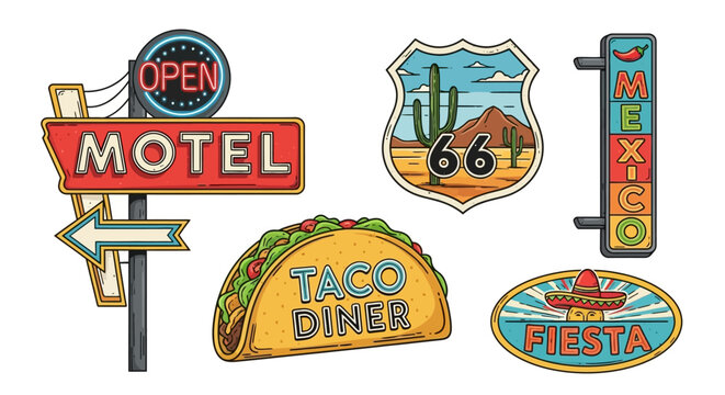 Route 66 Sign Vector Images – Browse 2,019 Stock Photos, Vectors