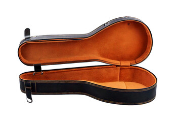 Obraz premium Guitar case isolated on transparent or white background