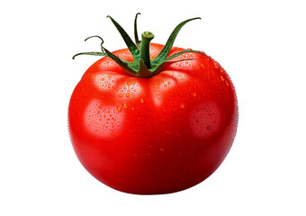 Tomato isolated on transparent or white background