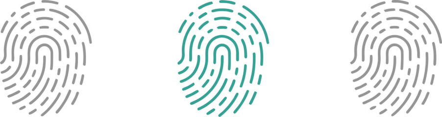 Abstract fingerprint illustration with intricate line patterns