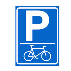 Bicycle-parking-sign