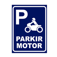 Motorcycle-parking-sign