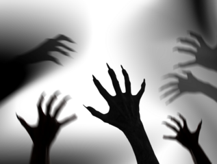 Shadow hand effect