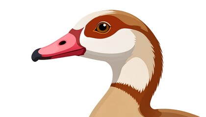 Side profile of a colorful bird with detailed features