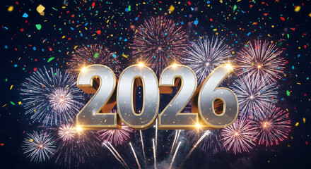 2026 new year fireworks