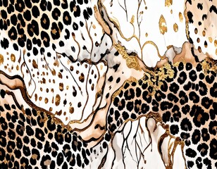abstract animal skin print texture design