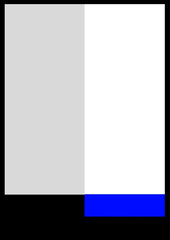 Stylish geometric pattern design using blue, white, and black for modern branding and decor