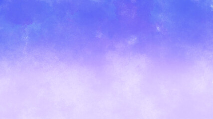 紫のシンプルなグラデーションの背景　水彩