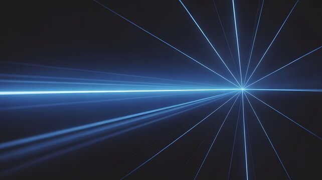 Capture the future with dynamic blue light streaks, perfect for tech startups, modern design, and innovation concepts, conveying speed and cutting-edge technology