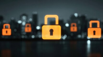 Abstract architecture symbolizing trust: layered document structures, integration bridges, agreement pillars, collaboration domes, approval gates, audit corridors, and certificate vaults