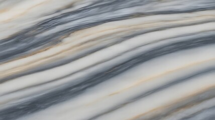 Fototapeta premium Abstract marble texture featuring flowing white, gray, and beige waves, creating a smooth, elegant pattern reminiscent of natural stone formations, perfect for backgrounds