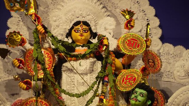 The biggest festival of West Bengal is Durga Puja with the idol of Durga Thakur. Durgapujo in West Bengal is famous all over the world. It is especially popular among Hindus.