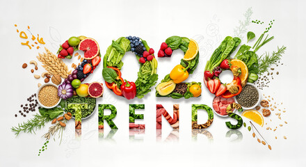 "2026 Food Trends: Fresh Produce, Wellness and Colorful Ingredients"