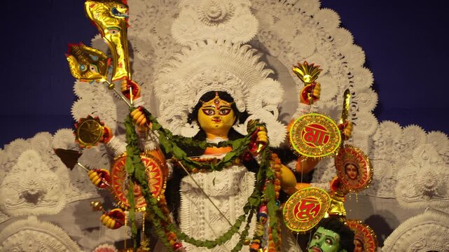 The biggest festival of West Bengal is Durga Puja with the idol of Durga Thakur. Durgapujo in West Bengal is famous all over the world. It is especially popular among Hindus.