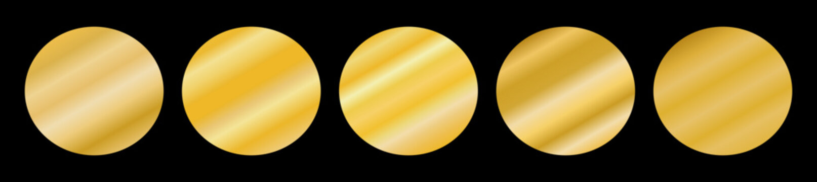 Abstract gold gradient swatch with polished plate shine. Metallic reflections and warm tones form a sleek gold gradient plate.